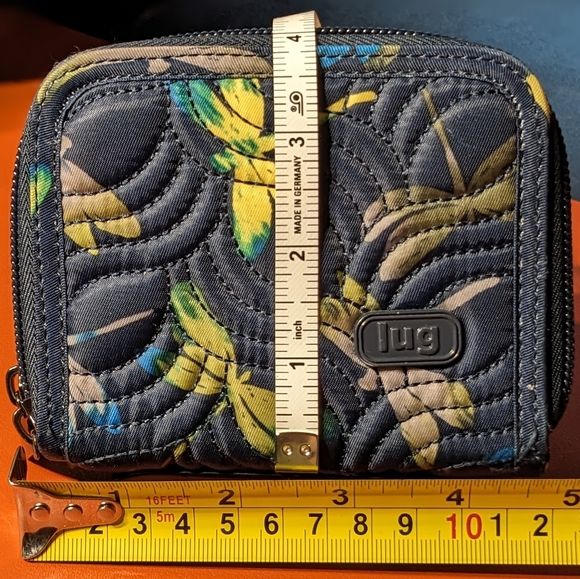 Lug Splits Compact RFID Wallet - Dragonfly Navy, LIKE NEW ✨DISCONTINUED!✨ - Picture 6 of 8